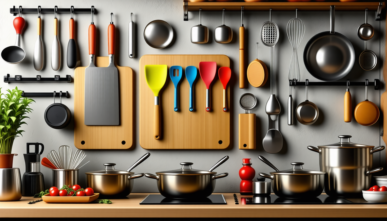 découvrez notre sélection des meilleurs ustensiles de cuisine, idéale pour les amateurs de gastronomie comme pour les chefs professionnels. améliorez vos préparations culinaires avec des outils de qualité qui allient fonctionnalité et design.