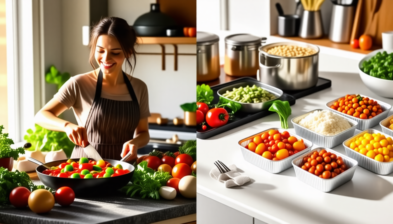 découvrez les avantages de la cuisine maison sur les plats préparés. apprenez comment cuisiner à la maison vous permet de contrôler les ingrédients, d'économiser de l'argent, d'améliorer votre santé et de savourer des repas faits avec amour. faites le choix d'une alimentation plus saine et gourmande!