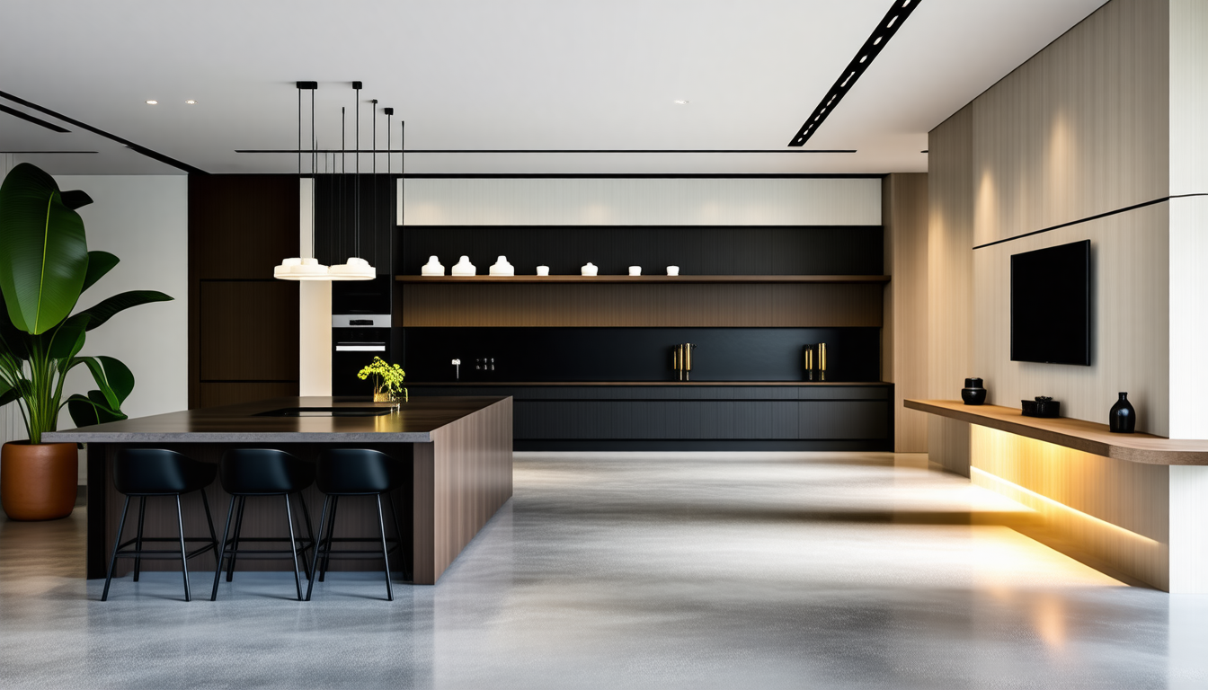 découvrez les nombreux avantages du sol en béton ciré pour transformer votre intérieur en un espace moderne et élégant. ce matériau allie esthétique contemporaine, durabilité et facilité d'entretien, tout en ajoutant une touche unique à votre décoration.